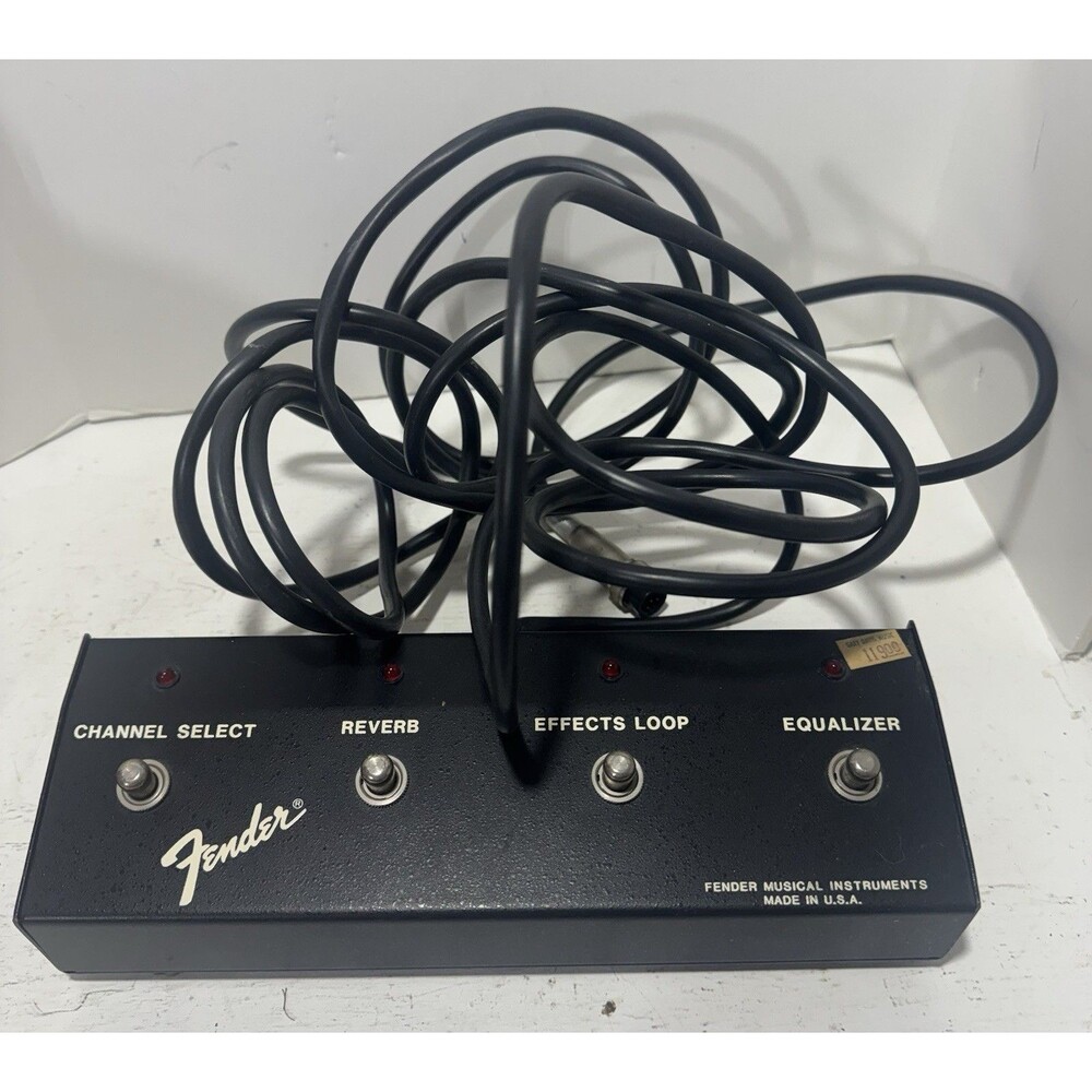 Fender Footswitch Controller 4 Button Not Tested